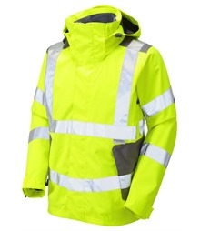 LEO WORKWEAR EXMOOR ISO 20471 Cl 3 Breathable Jacket
